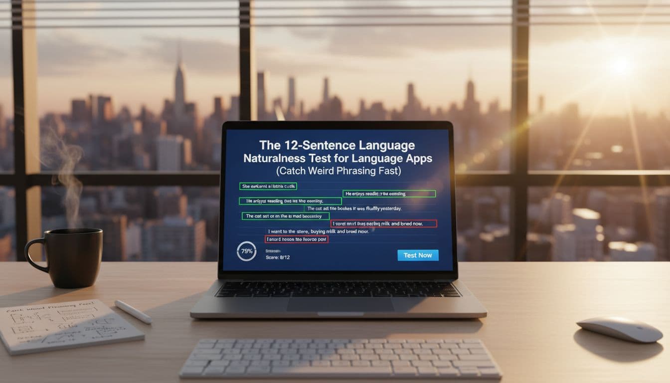 language naturalness test