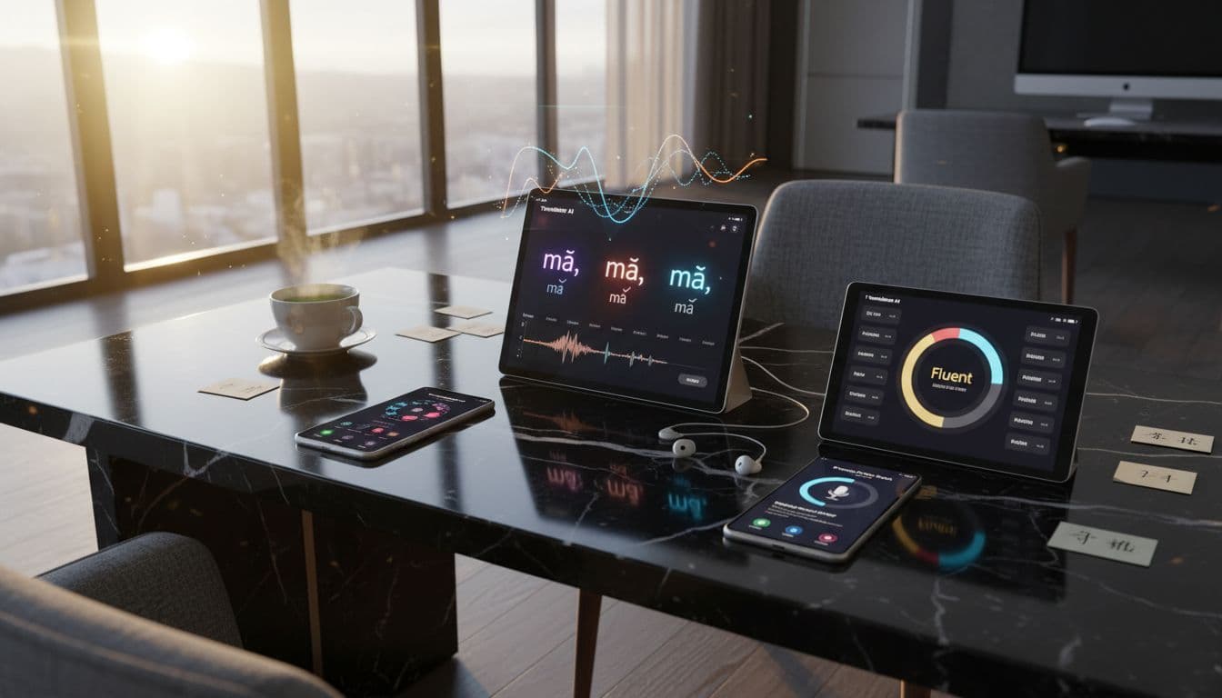 mandarin tone apps illustration