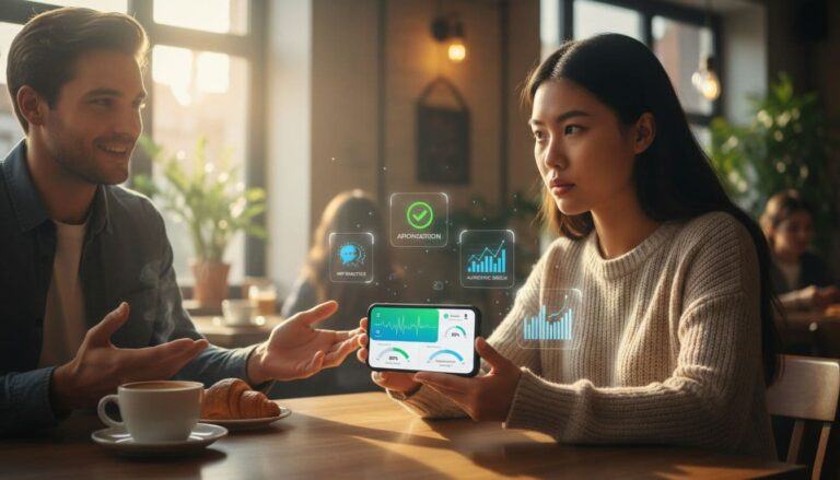 speaking practice language apps illustration