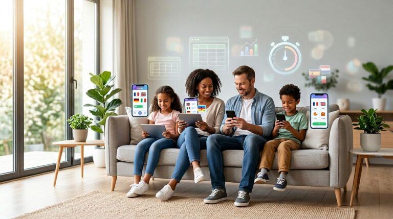 language app family plan