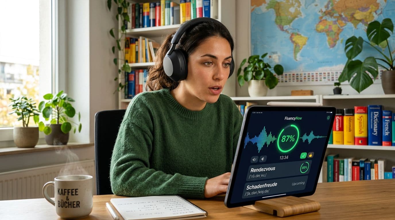 pronunciation feedback test